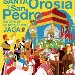 fiestas-santa-orosia-san-pedro-jaca-cartel-2013
